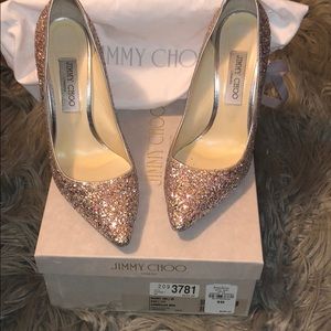 Glitter Jimmy Choo Pumps